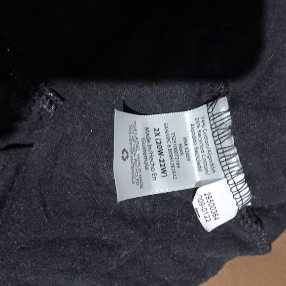 Black Terra & sky tank top size 2xl - Picture 4 of 4